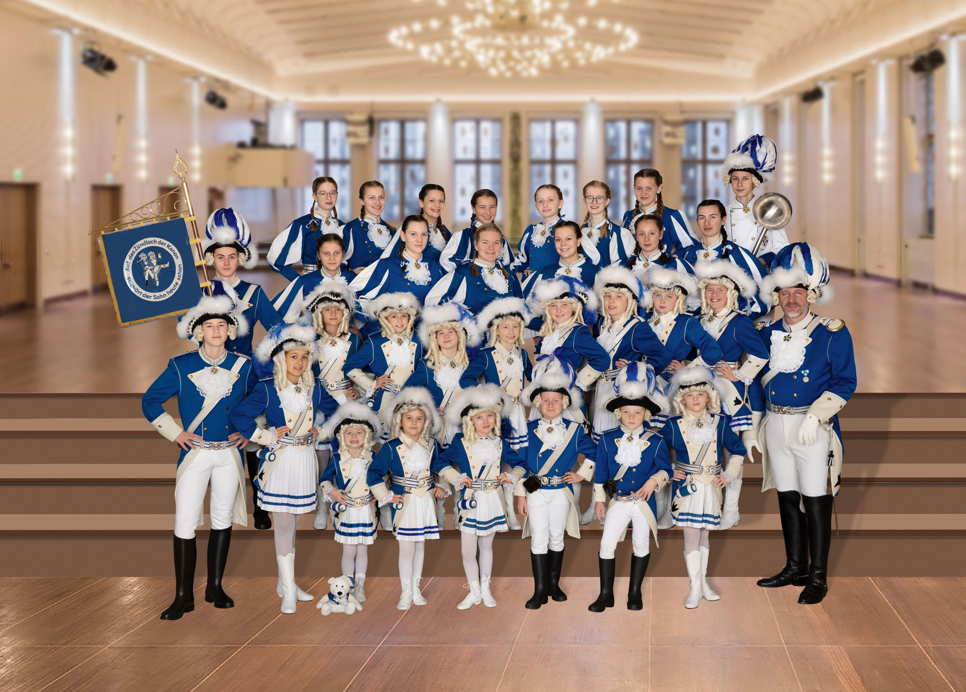 Kindertanzgruppe der Blauen Funken