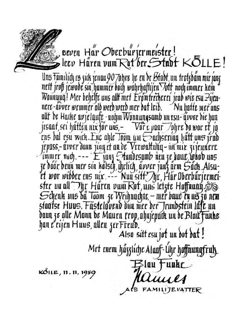 Der berühmte Köttbrief