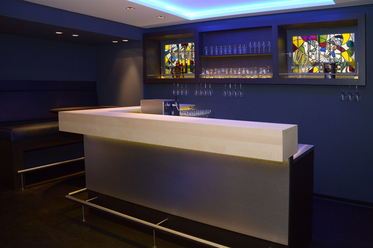 Die exclusive Lounge im Funkenturm