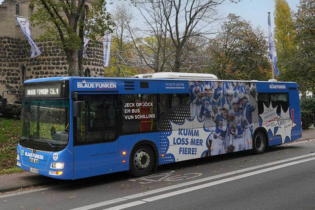 Bus der Blauen Funken